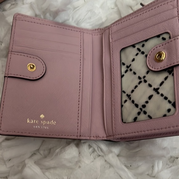 Pink Kate spade purse and wallet. Only used three times - Picture 2 of 4